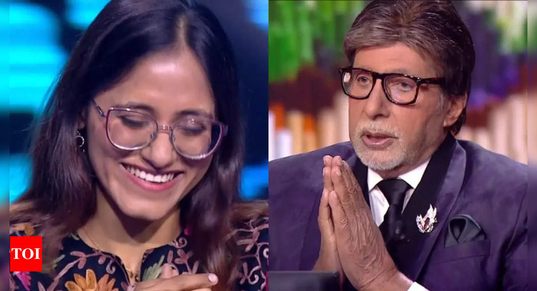 Kaun Banega Crorepati 16: Host Amitabh Bachchan reacts ‘Hey bhagwan bacha lena mujhko’ as influencer contestant Ria Chopra says she loves to give commentary after each question