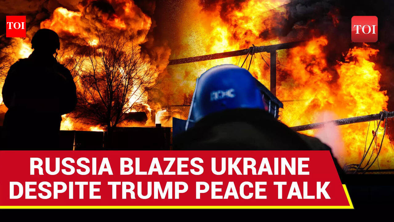 Heavy Fire In Ukraine Capital As Russia Unleashes Massive Drone Attack ...