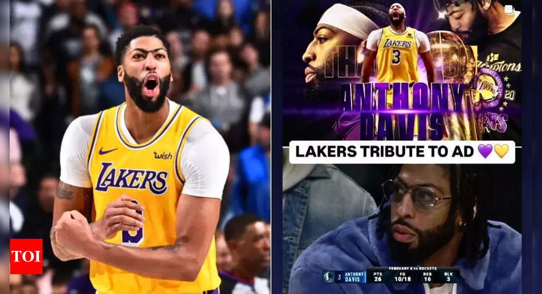 Why Did Los Angeles Lakers Tribute Video Hit Anthony Davis So Hard? His Reaction Says It All