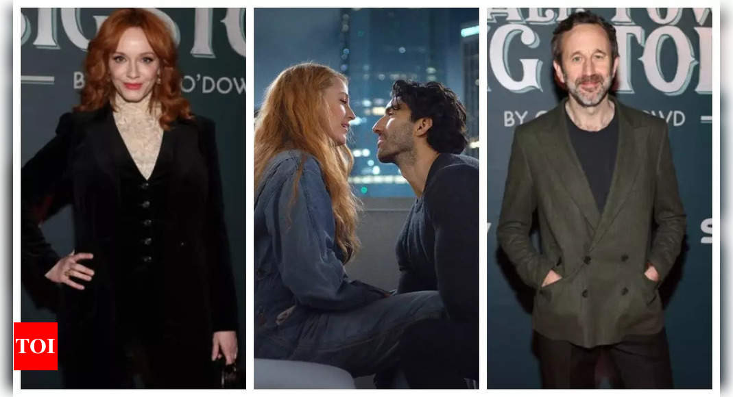 Blake Lively vs Justin Baldoni: Christina Hendricks and Chris O'Dowd react to 'It Ends With Us' legal drama 