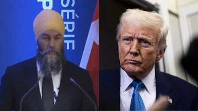 'Why allow a convicted criminal?': Canadian leader Jagmeet Singh calls for ban on Trump at G7 summit