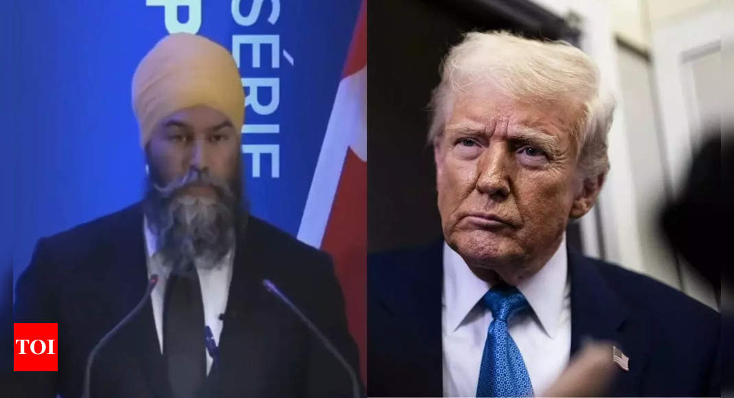 'Why allow a convicted criminal?': Canadian leader Jagmeet Singh calls for ban on  Trump at G7 summit