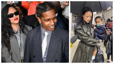 Was Rihana's act to bring children to A$AP Rocky's trial a personal decision amid legal controversy?