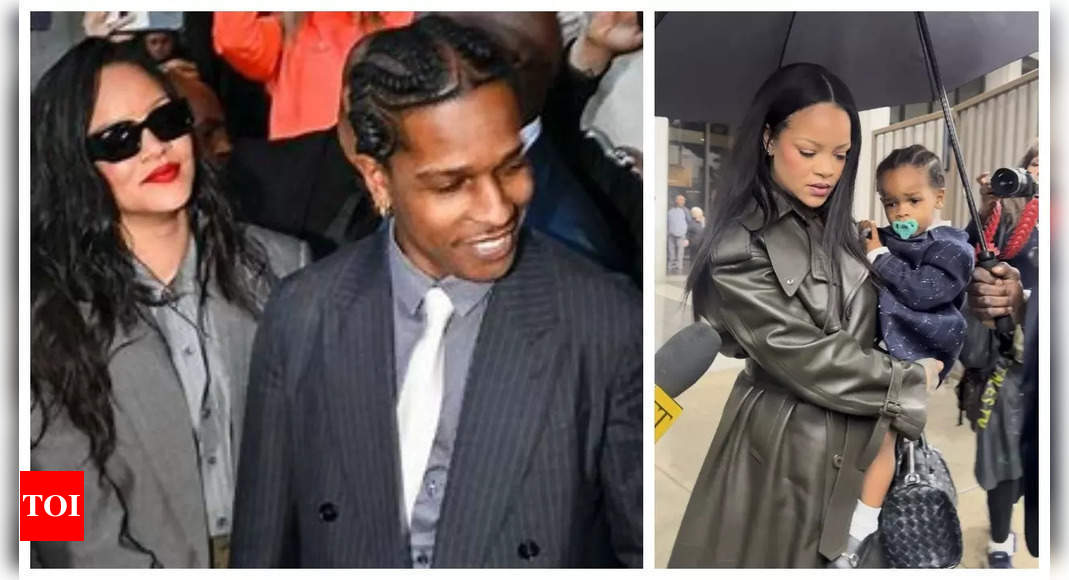 Was Rihana's act to bring children to A$AP Rocky's trial a personal decision amid legal controversy?