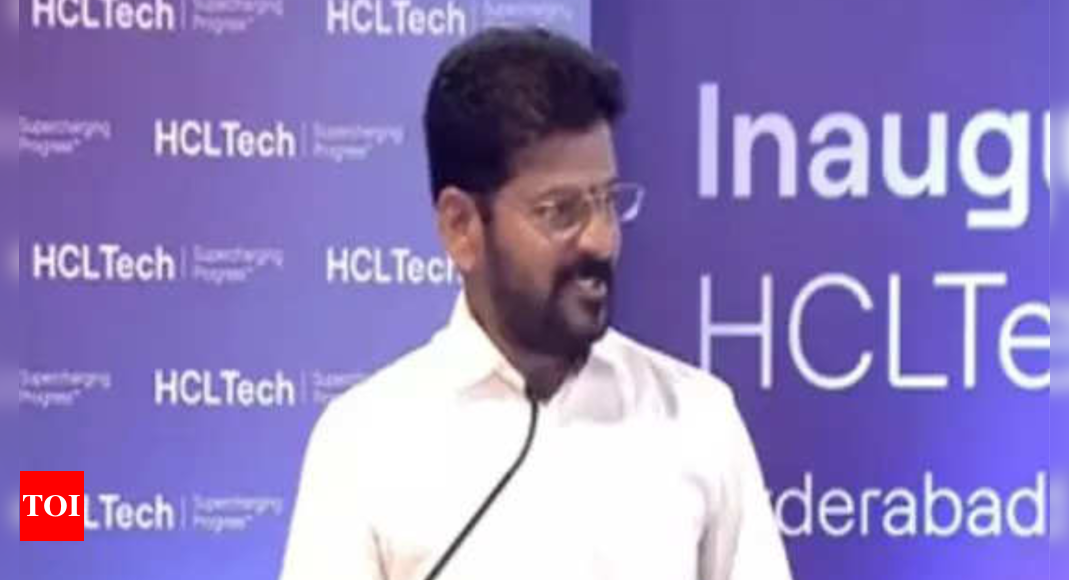 Telangana CM Revnath Reddy inaugurates HCL Tech KRC campus in Hyderabad