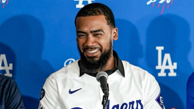 "Back to right": Dodgers star Teoscar Hernandez addresses position change for 2025 season
