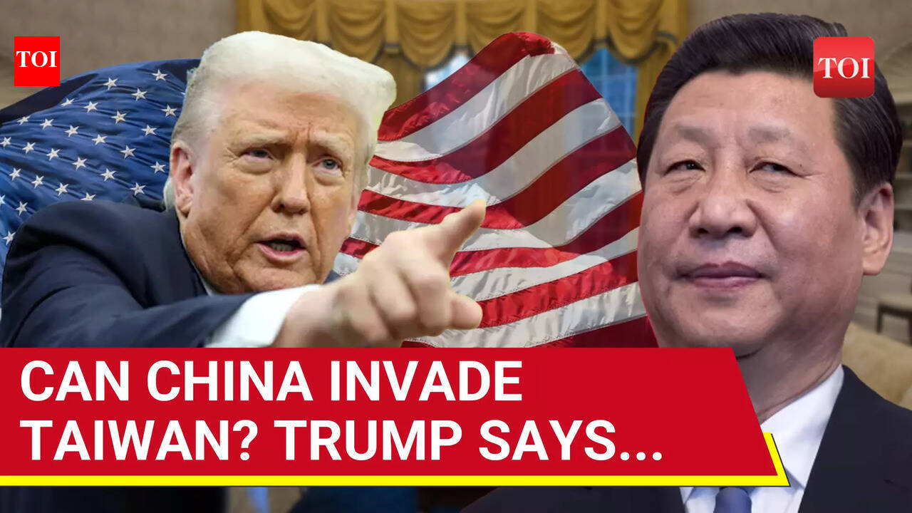 Trump Ignores Question On China & Taiwan, Focuses On U.S.-China Relations