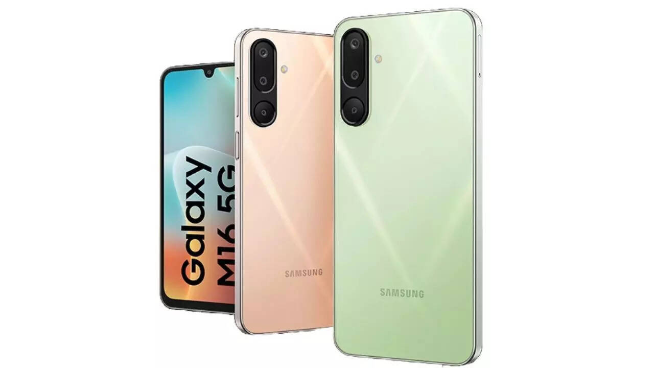 Samsung Galaxy M16 5G, Galaxy M06 5G with 50MP camera, 5000 mAh battery  launched: Price, specs and more - The Times of India