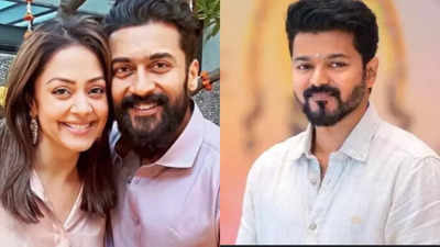 Jyotika deletes her reply to a troll saying Thalapathy Vijay is ‘better’ than her husband Suriya after it went viral