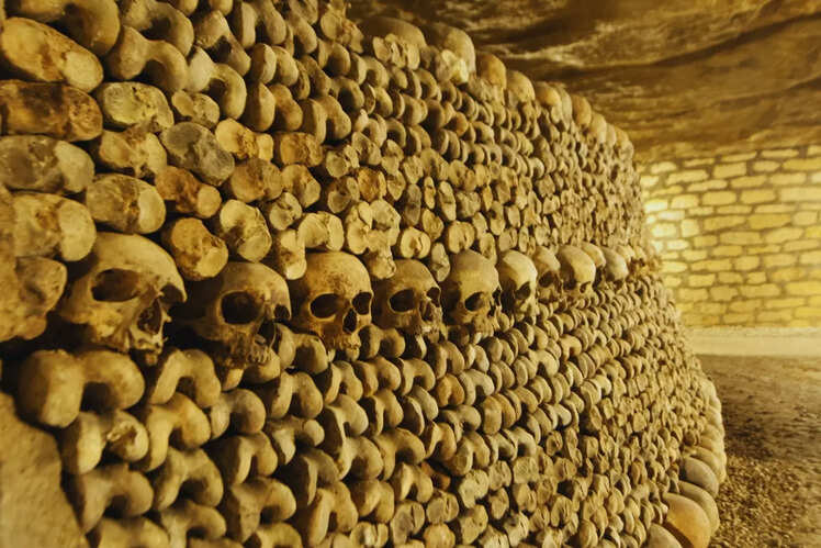 The mysterious Catacombs of Paris