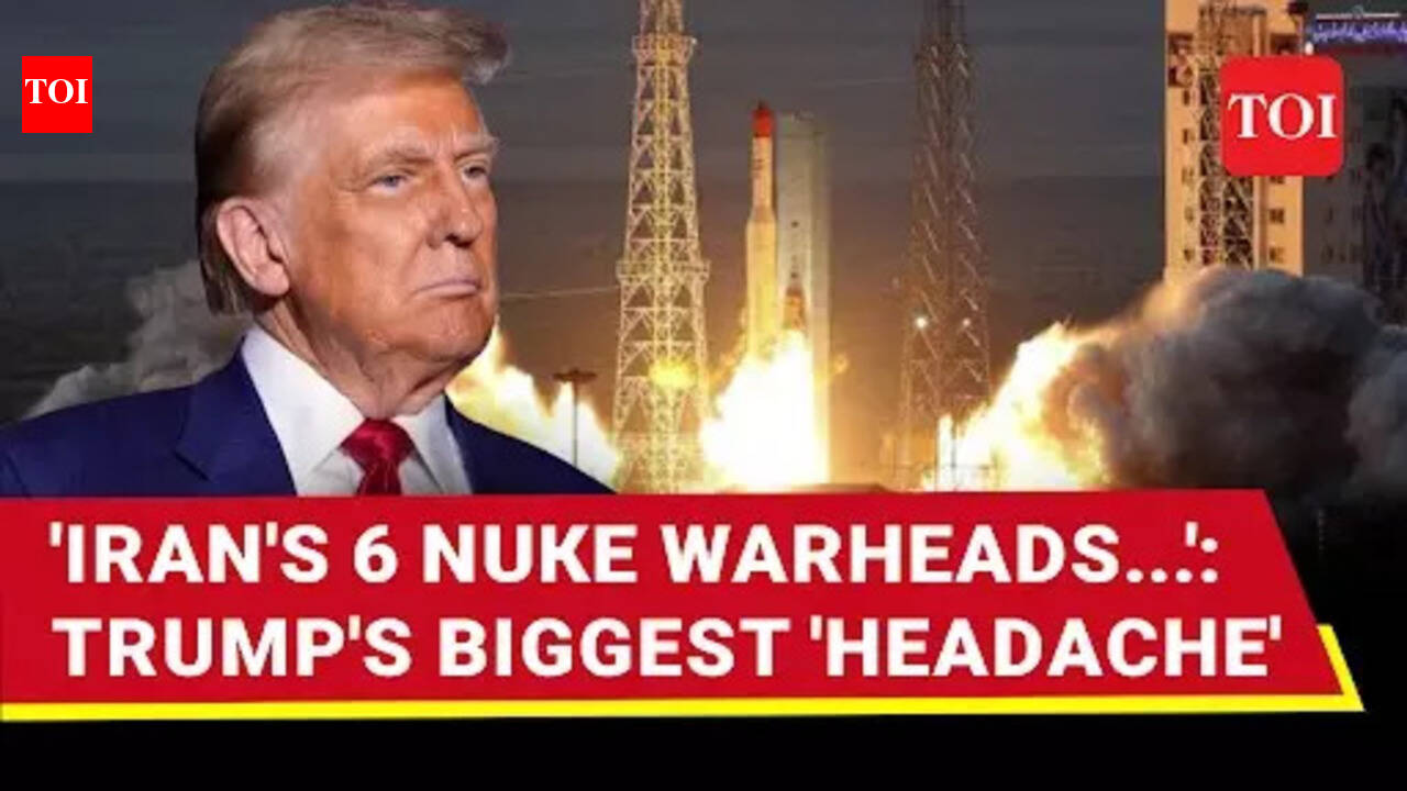 Trump In Shock After New Iran Nuclear Reveal; 'At Least Six Nuke Bombs ...