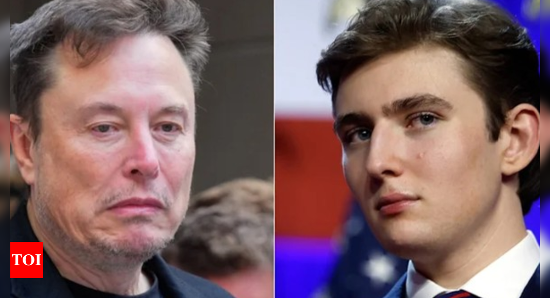 Fake Barron Trump post defending Elon Musk sparks social media frenzy