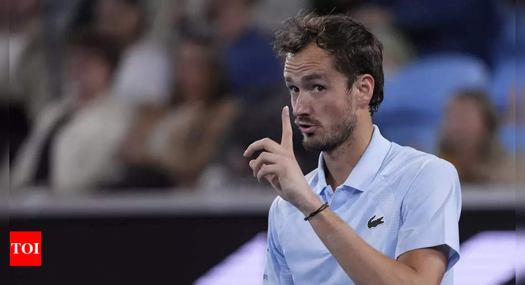 Wasteful Medvedev squanders four match points, loses temper before crashing out of Dubai Championships