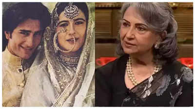 When Saif Ali Khan revealed Sharmila Tagore was hurt upon learning about his first marriage to Amrita Singh: ‘A big tear fell out…’