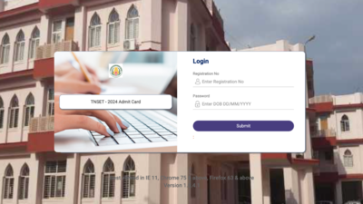 TNSET admit card 2025 released: Check direct link to download here