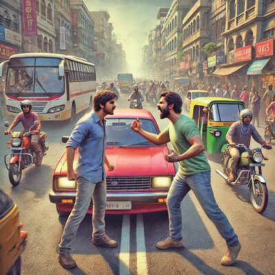 No respect for rules, other drivers, especially women: Road rage is common  in Kolkata | Bengali Movie News - The Times of India