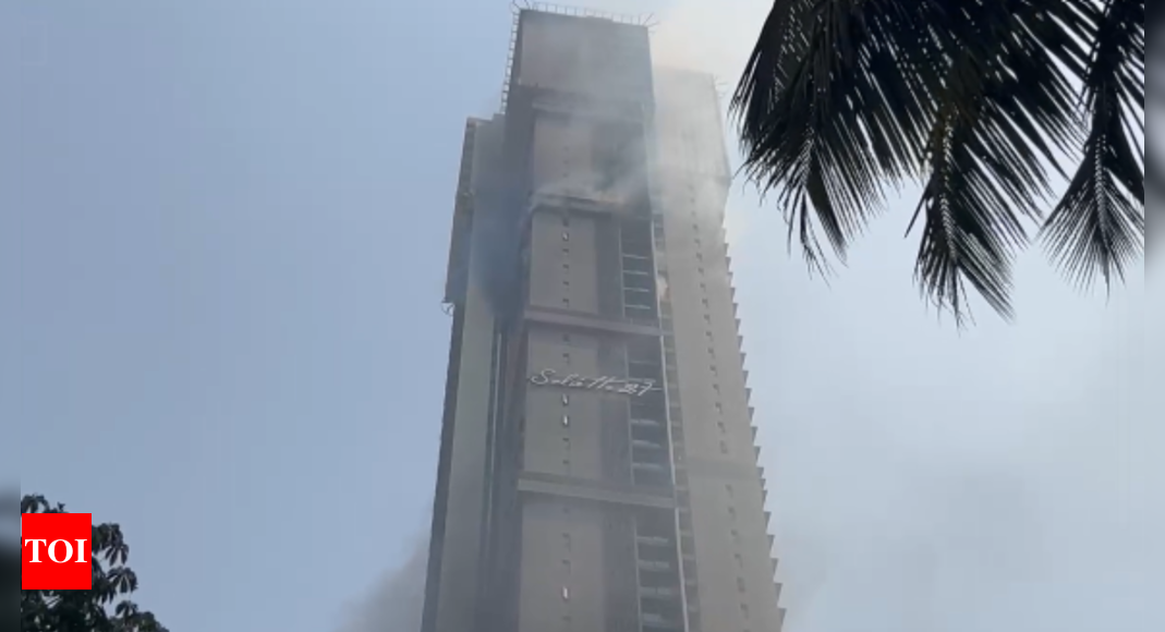 Fire breaks out on 42nd floor of south Mumbai's Salsette high rise building