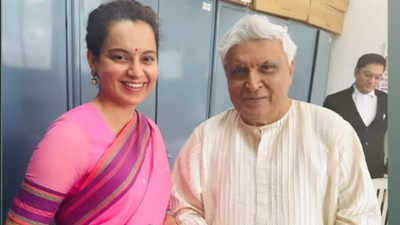 Kangana Ranaut and Javed Akhtar resolve their defamation case, share rare PIC together as their long feud ends - SEE inside