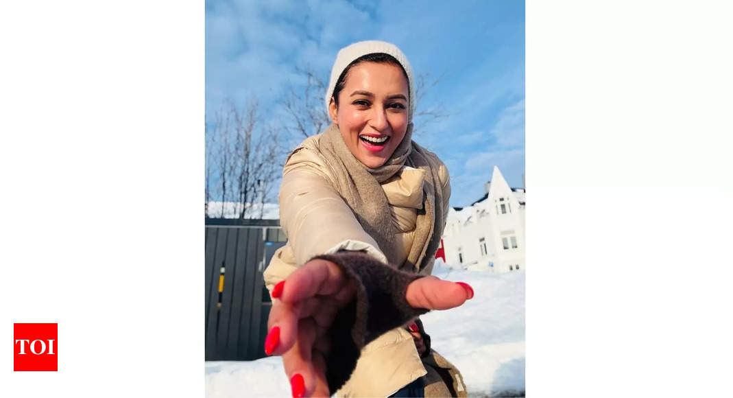 Mimi Chakraborty shares a glimpse of her solo trip to Lapland