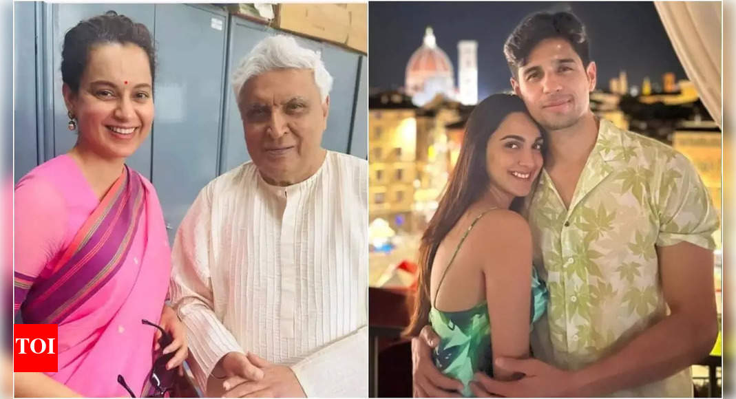 Kangana Ranaut-Javed Akhtar settle defamation case, Kiara Advani-Sidharth Malhotra announce pregnancy, Priyanka Chopra cuts ties with one man: Top 5 Entertainment News – The Times of India