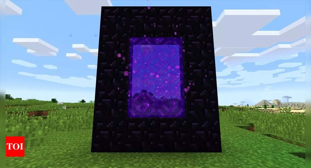 How to make a Nether Portal in Minecraft