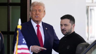 'I like your clothing': Donald Trump praises 'all dressed up' Ukranian President Zelenskyy; Musk reacts