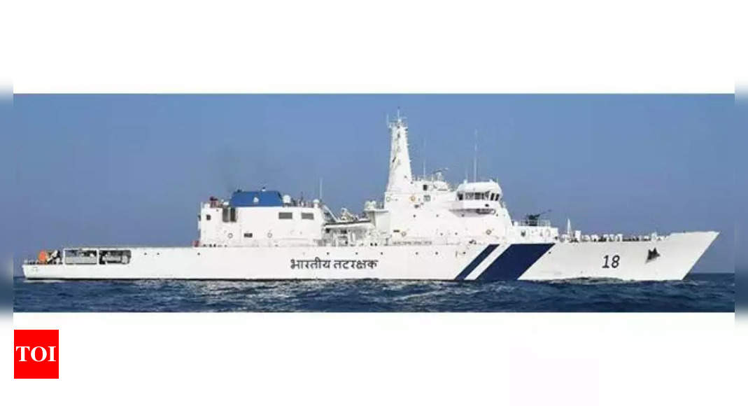 Indian Coast Guard Ship 'Sachet' departs for Sudan with over 2 tons of life-saving medicines