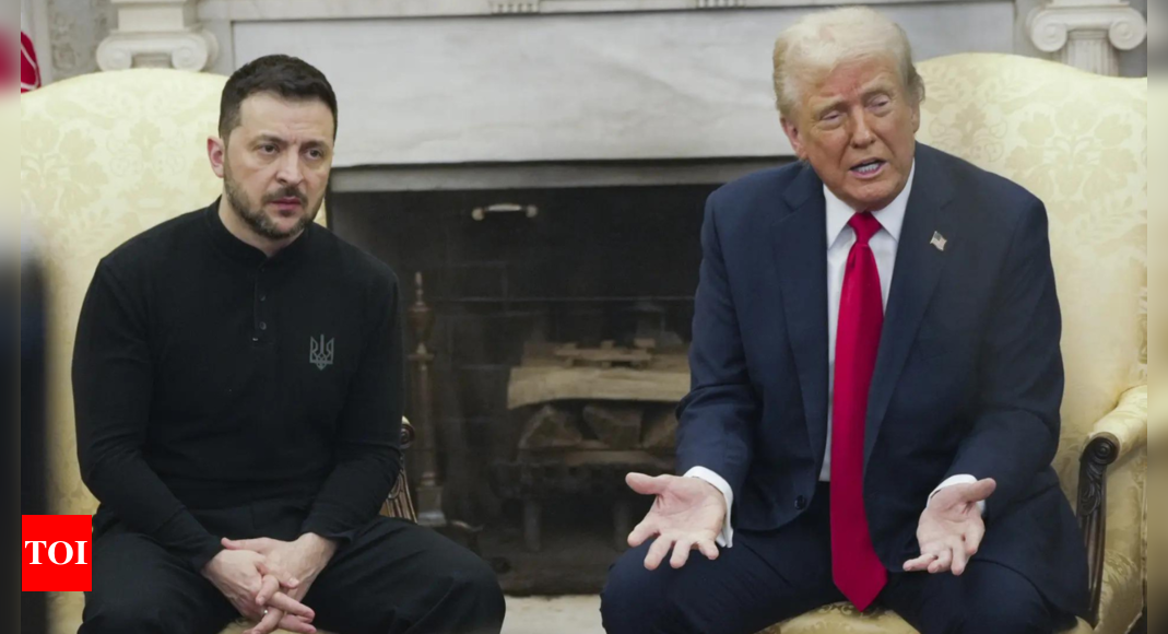 'Do you own a suit?': Zelenskyy put on spot at Oval Office during ...