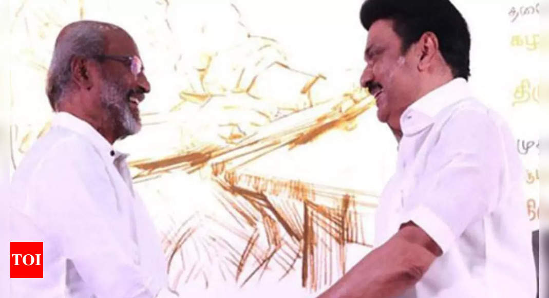 Rajinikanth sends heartfelt birthday wishes to Tamil Nadu CM MK Stalin