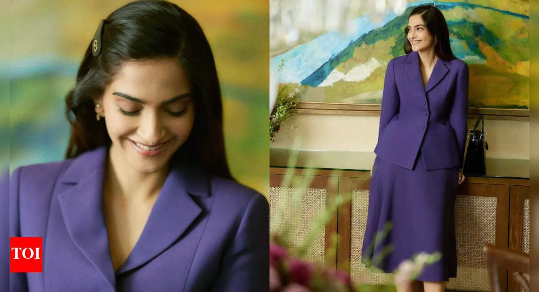 Sonam Kapoor redefines power dressing with elegant Dior ensemble