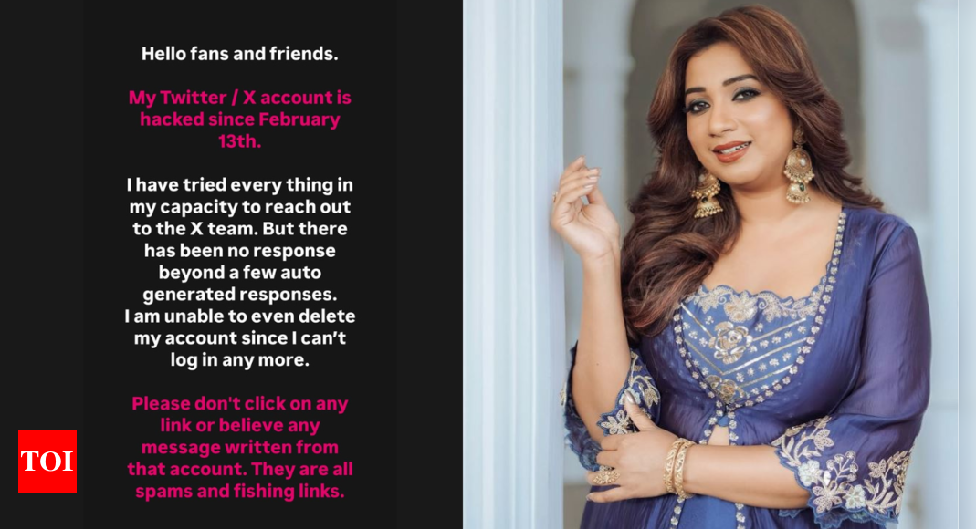 Shreya Ghoshal’s X account hacked, singer urges fans to stay vigilant