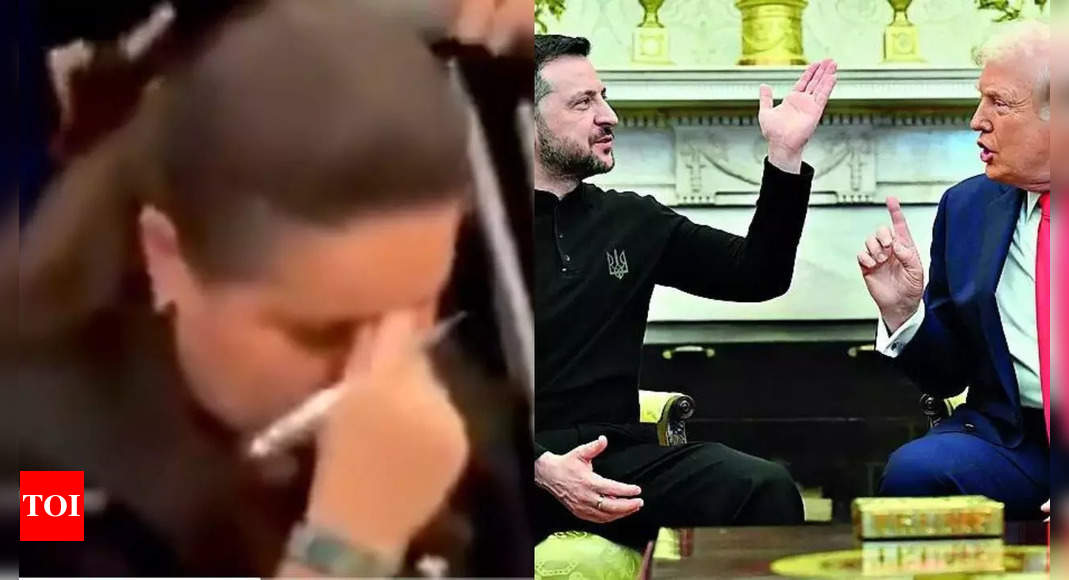 Watch: Ukraine ambassador facepalms as Zelenskyy-Trump clash