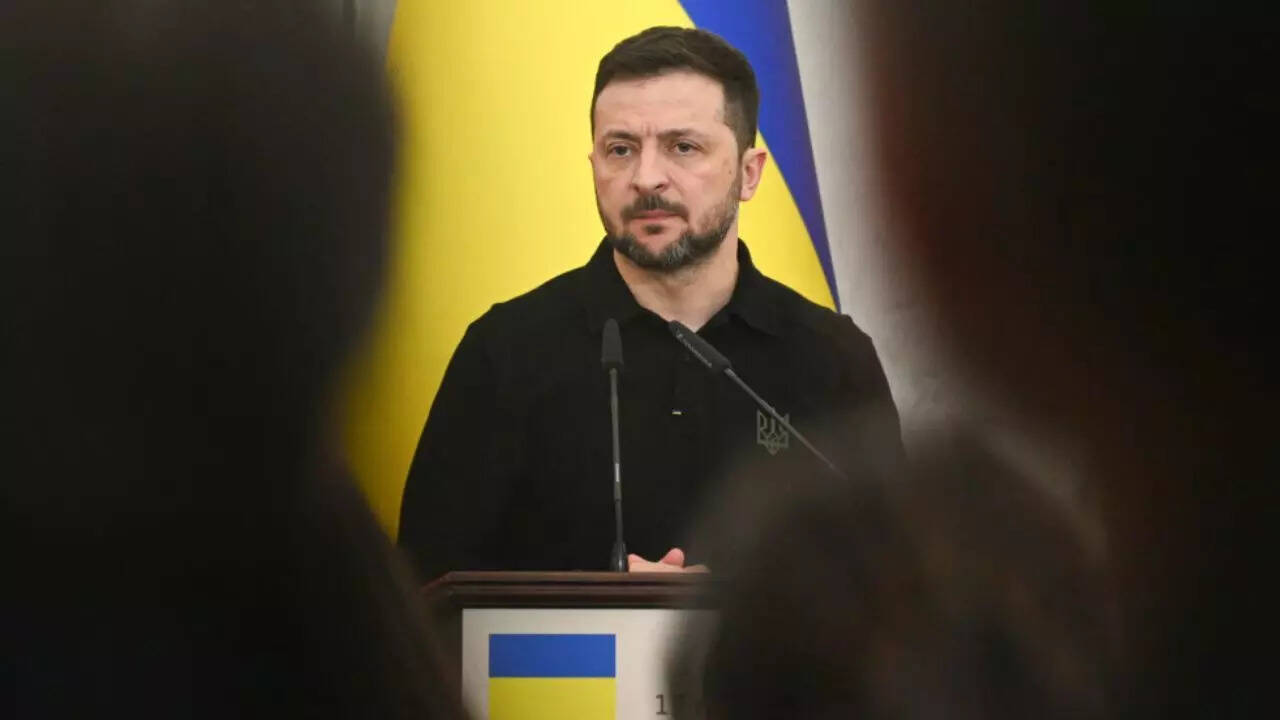 sachin and babi light blue dress Ukraine's Zelensky (Falsely) Catches Fashion Flak for 'Russian' Shirt