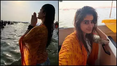 Rasha Thadani talks about embracing energy, devotion and unity as she drops glimpses of her visit to Mahakumbh 2025 - PICS inside