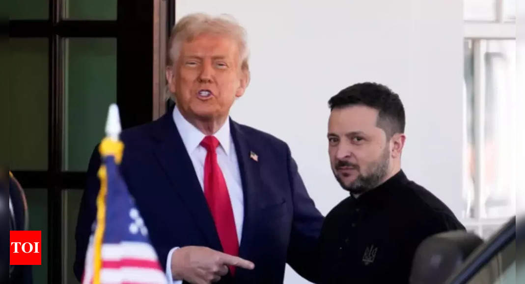 'All dressed up', but where's the suit? The internet reacts as Trump gives a dressing down to Zelenskyy