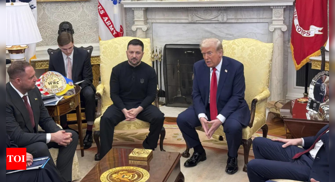 Oval office confrontation: Trump-Zelenskyy meet signals limits of western power