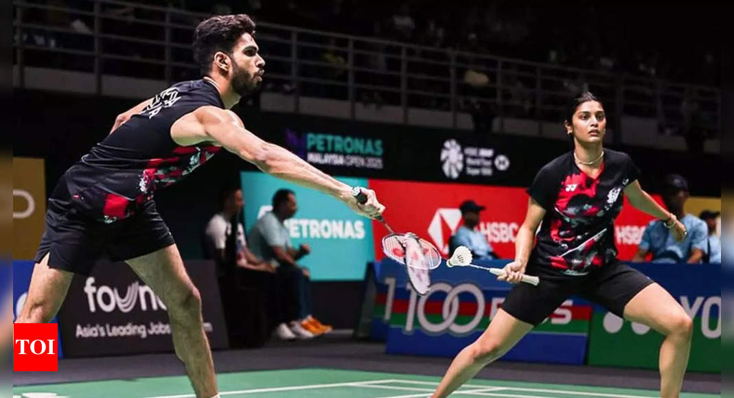 Indian mixed doubles pair Dhruv Kapila and Tanisha Crasto crash out of German Open