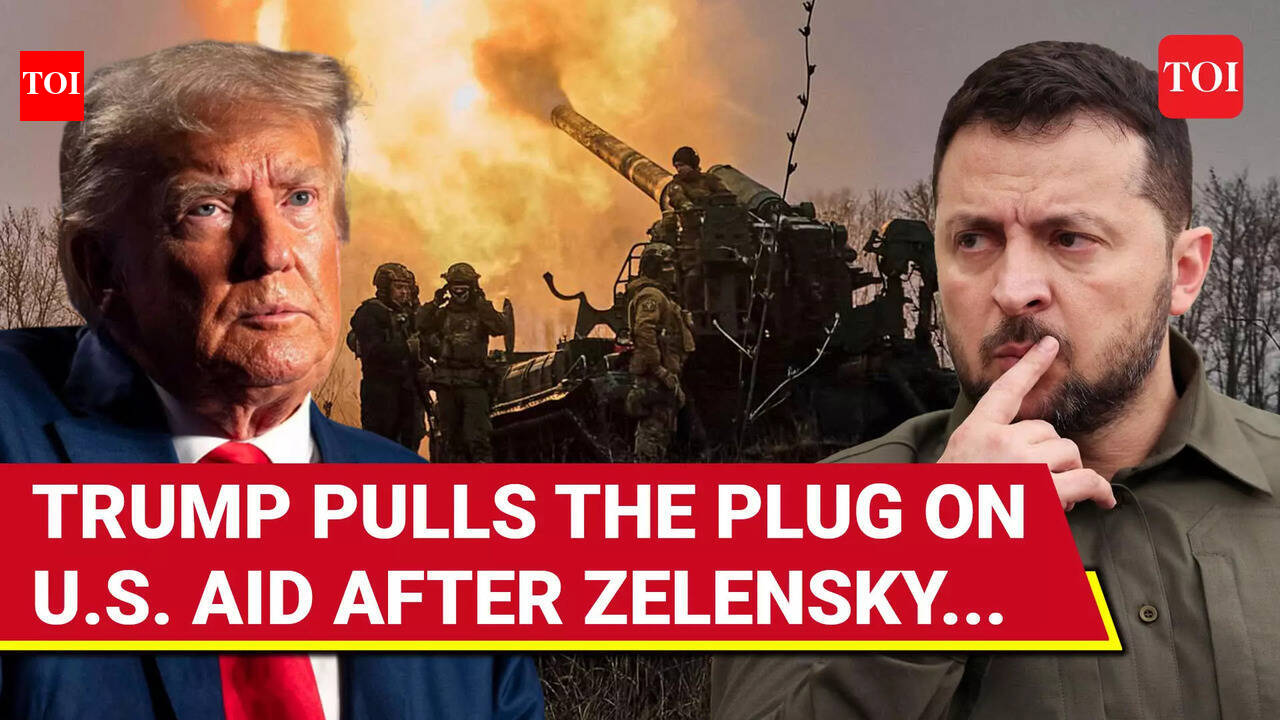 U.S. Slashes Aid To Ukraine Amid Trump-Zelensky Tussle; Move A Boost ...