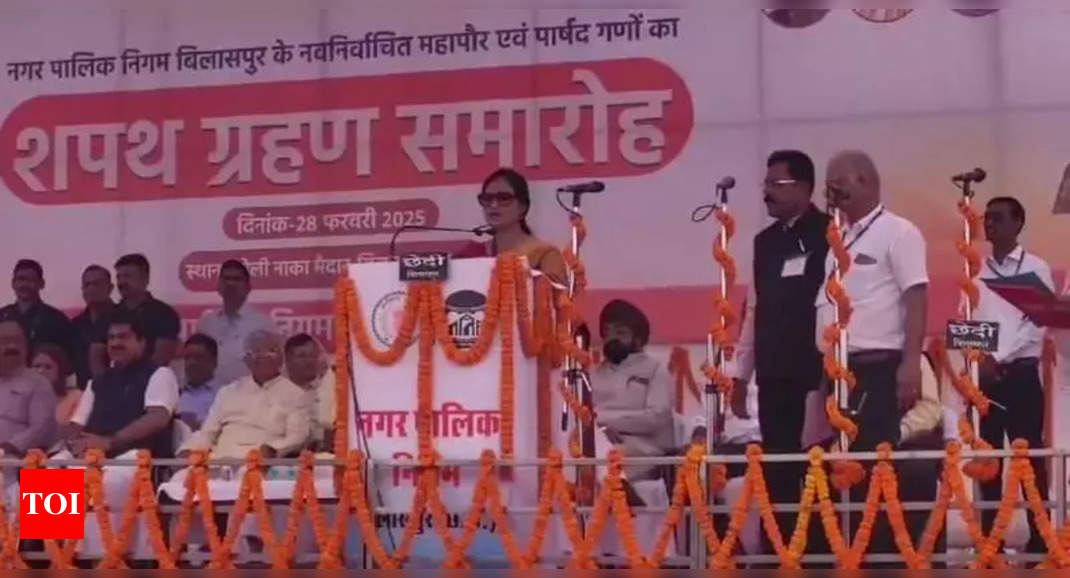 During swearing-in, Bilaspur mayor vows to uphold ‘communalism’; watch