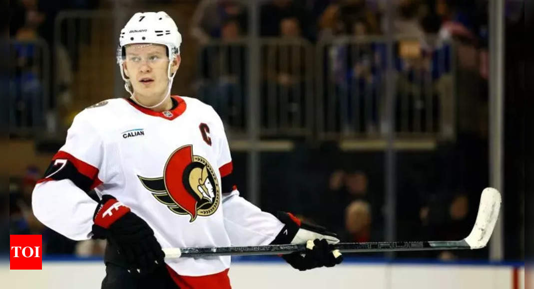 Brady Tkachuk's captaincy questioned after attending team event during Ottawa Senators' rough patch