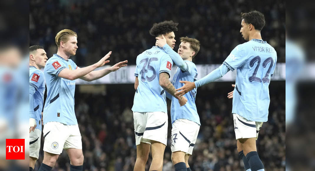 Manchester City survive Plymouth scare to reach FA Cup quarter-finals