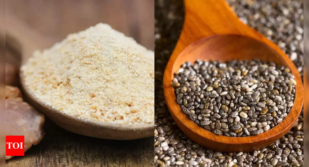 Why should you add soaked chia seeds and black salt to hing water?