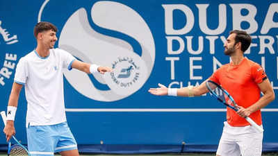 Yuki Bhambri clinches first ATP 500 title, wins men's doubles trophy with Alexie Popyrin in Dubai