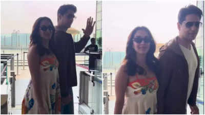 Kiara Advani and Sidharth Malhotra make their first public appearance together since the pregnancy announcement