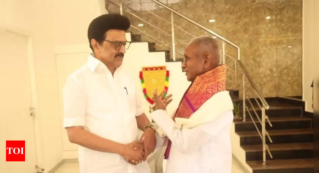 Ilaiyaraaja meets CM Stalin ahead of the composer's historic symphony debut in London