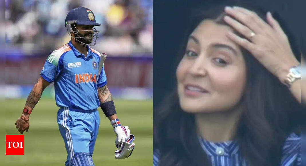 Virat Kohli plays 300th ODI with wife Anushka Sharma, brother Vikas in attendance