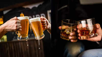 Beer vs. Whiskey: Which is less harmful as per experts