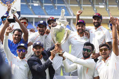 VCA announces cash award of Rs 3 crore for Ranji Trophy-winning Vidarbha