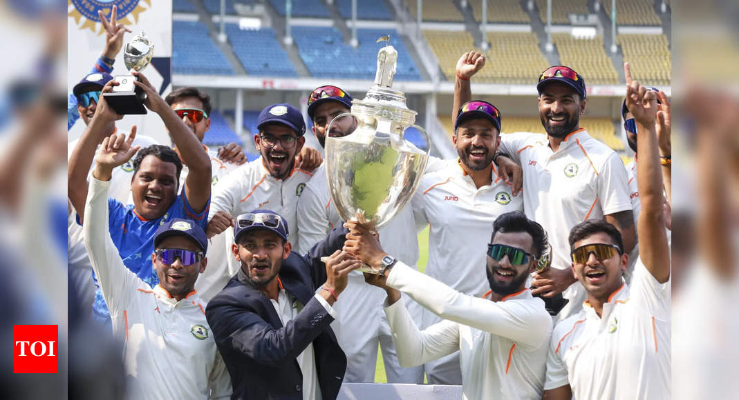 VCA announces cash award of Rs 3 crore for Ranji Trophy-winning Vidarbha