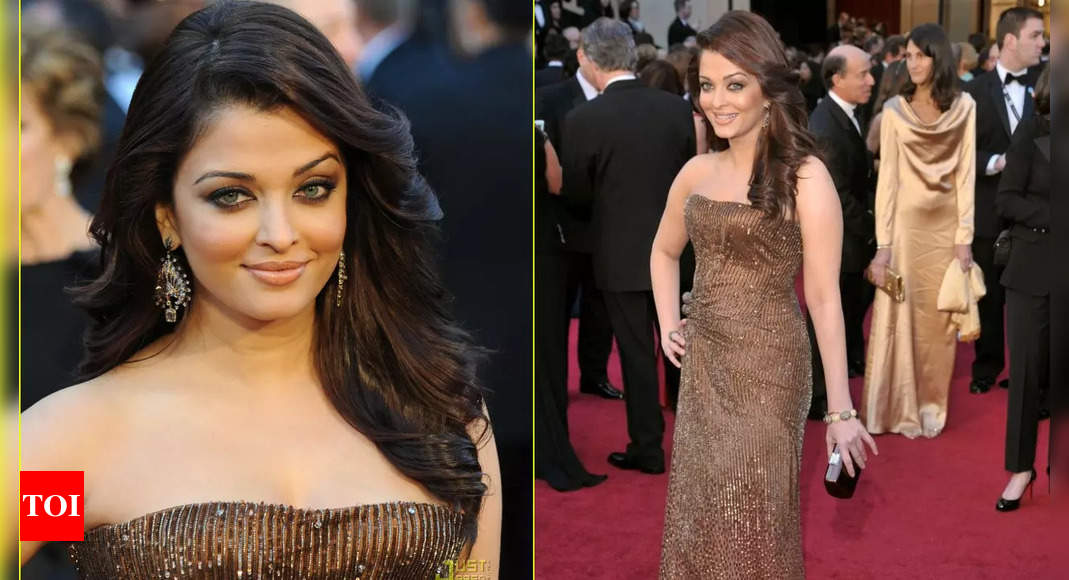 When Aishwarya Rai ruled the Oscars’ red carpet with Abhishek Bachchan